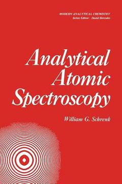 portada Analytical Atomic Spectroscopy (en Inglés)