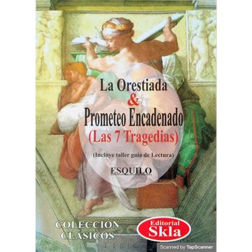 portada LA ORESTIADA Y PROMETEO ENCADENADO