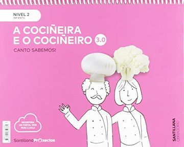 portada Cuanto Sabemos 3. 0 Nivel 2 los Cocineros Obradoiro (in Galician)