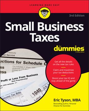 portada Small Business Taxes for Dummies, 3rd Edition (For Dummies (Business & Personal Finance)) (en Inglés)