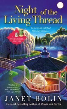 portada Night of the Living Thread (Berkley Prime Crime Mystery) (en Inglés)