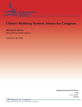 portada China's Banking System: Issues for Congress