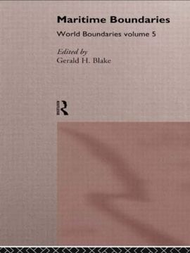 portada Maritime Boundaries: World Boundaries Volume 5 (World Boundaries Series) (in English)