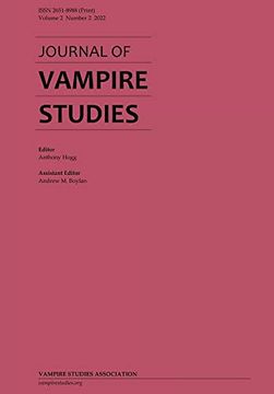 portada Journal of Vampire Studies: Vol. 2, no. 2 (2022) (in English)