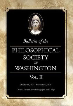 portada Bulletin of the Philosophical Society of Washington: Volume II (in English)