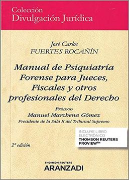 portada Manual de Psiquiatría Forense Para Jueces, Fiscales y Otros Profesionales del Derecho (Divulgación Jurídica)