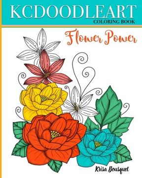 portada Flower Power: Coloring Book