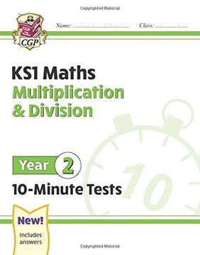 portada New ks1 Maths 10-Minute Tests: Multiplication & Division - Year 2 (en Inglés)