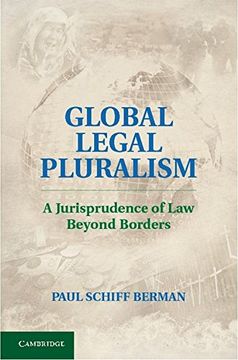 portada Global Legal Pluralism Hardback 