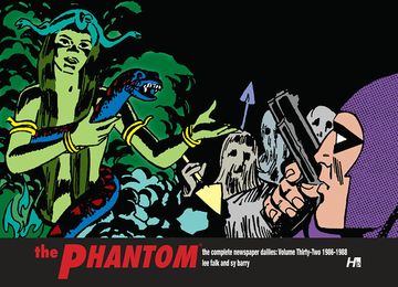 portada The Phantom the Complete Dailies Volume 32: 1986-1987 (in English)