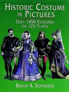 portada Historic Costume in Pictures (Dover Fashion and Costumes) (in English)