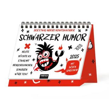 portada Trötsch Aufstellkalender Schwarzer Humor: Aufstellkalender Tischkalender