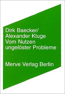 portada Vom Nutzen Ungelöster Probleme (in German)
