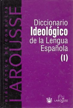 portada Diccionario Ideológico de la Lengua Española i