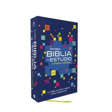 RVR60 Biblia de estudio para ninos, Tapa dura. La Biblia para ninos mas completa