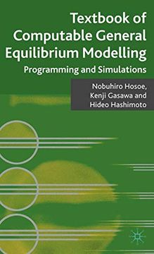 portada Textbook of Computable General Equilibrium Modeling: Programming and Simulations (in English)