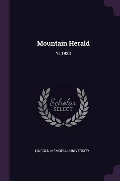 portada Mountain Herald: Yr.1923 (en Inglés)