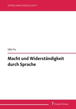 portada Macht und Widerstã¤Ndigkeit Durch Sprache (en Alemán)