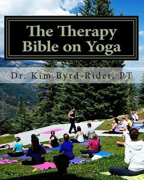 portada The Therapy Bible on Yoga: Copy/Paste Your Exercise Notes, Printable Patient HEPs (en Inglés)