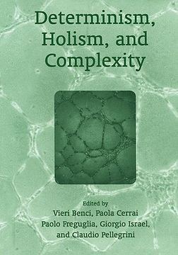 portada determinism, holism, and complexity (en Inglés)