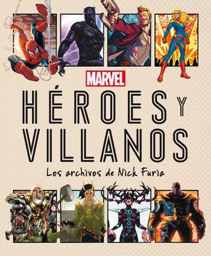 portada Marvel. Héroes y villanos (in Spanish)