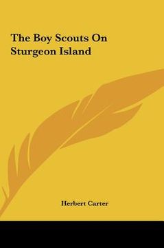 portada the boy scouts on sturgeon island (en Inglés)