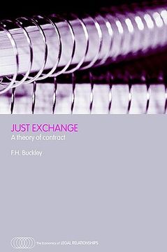 portada just exchange: a theory of contract (in English)
