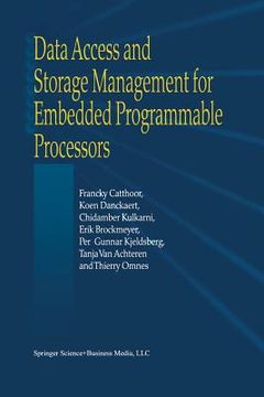 portada data access and storage management for embedded programmable processors (in English)