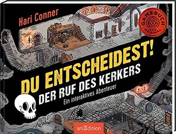 portada Du Entscheidest! Der ruf des Kerkers. Ein Interaktives Abenteuer: Ein Interaktives Entscheidungsbuch für Alle Fans von Escape-Spielen (in German)