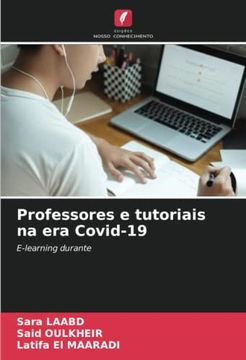 portada Professores e Tutoriais na era Covid-19: E-Learning Durante
