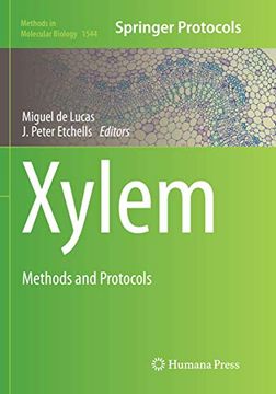 portada Xylem: Methods and Protocols (Methods in Molecular Biology, 1544) (en Inglés)