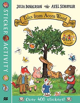 portada Tales From Acorn Wood Sticker Book (en Inglés)
