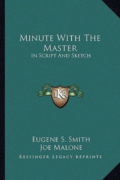 portada minute with the master: in script and sketch
