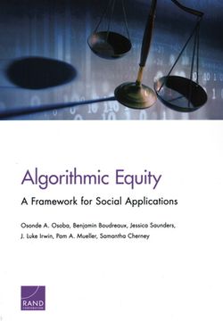 portada Algorithmic Equity: A Framework for Social Applications