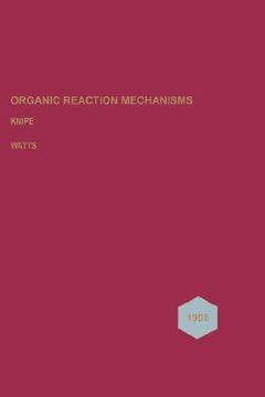 portada organic reaction mechanisms, 1998 (en Inglés)