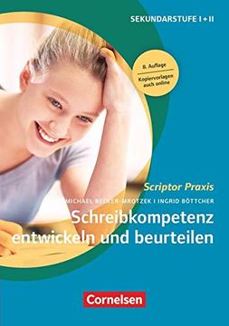 portada Scriptor Praxis: Schreibkompetenz Entwickeln und Beurteilen: Buch mit Kopiervorlagen (en Alemán)