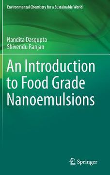 portada An Introduction to Food Grade Nanoemulsions (en Inglés)