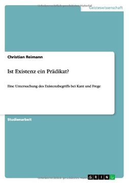 portada Ist Existenz ein Prädikat? (German Edition)
