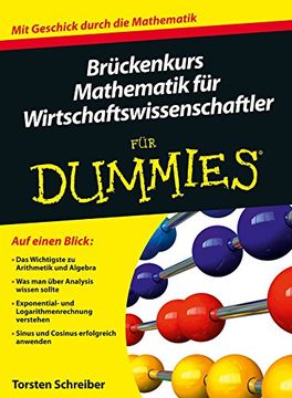 portada Brückenkurs Mathematik für Wirtschaftswissenschaftler für Dummies (Fur Dummies) (en Alemán)