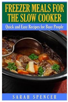 portada Freezer Meals for the Slow Cooker (en Inglés)