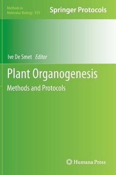 portada Plant Organogenesis: Methods and Protocols (en Inglés)