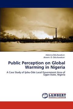portada public perception on global warming in nigeria (en Inglés)