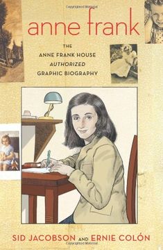 portada Anne Frank: The Anne Frank House Authorized Graphic Biography (en Inglés)