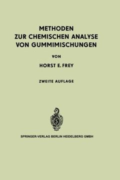 portada Methoden zur Chemischen Analyse von Gummimischungen (German and English Edition)