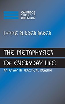 portada The Metaphysics of Everyday Life: An Essay in Practical Realism (Cambridge Studies in Philosophy) (en Inglés)