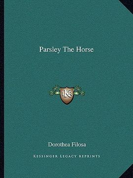 portada parsley the horse (en Inglés)