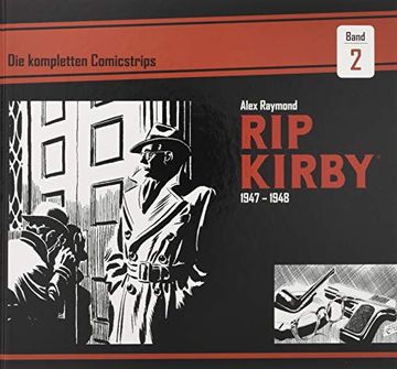 portada Rip Kirby: Die Kompletten Comicstrips / Band 2 1947 - 1948
