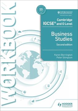 portada Cambridge Igcse and o Level Business Studies Workbook 2nd Edition (en Inglés)