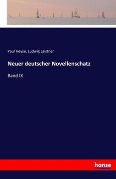 portada Neuer deutscher Novellenschatz: Band IX (German Edition)