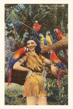 portada Vintage Journal Woman with Macaws, Miami, Florida (in English)